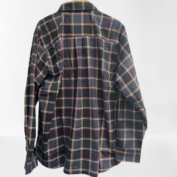 DIXXON Flannel Co Punk Rock Museum Collab Men's Button Down Plaid NEW 2X - Picture 7 of 9